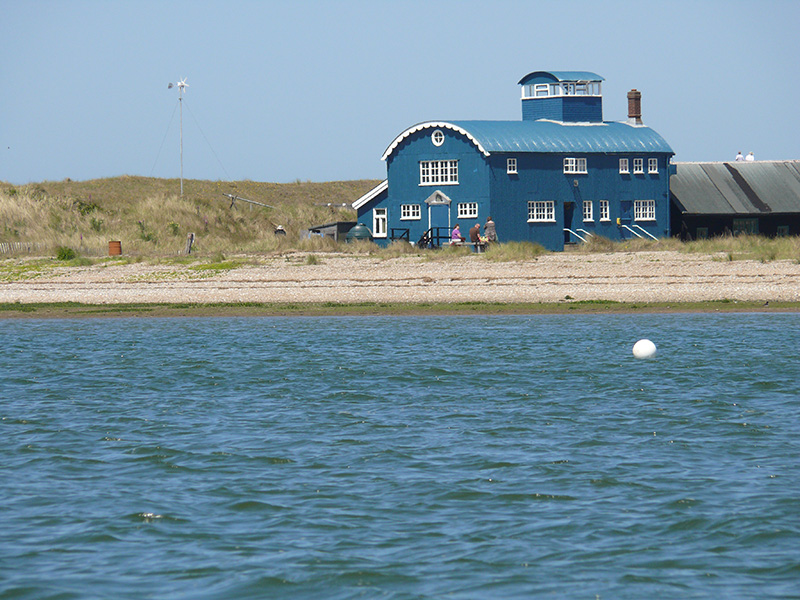 Blakeney Lifeboat House from the water